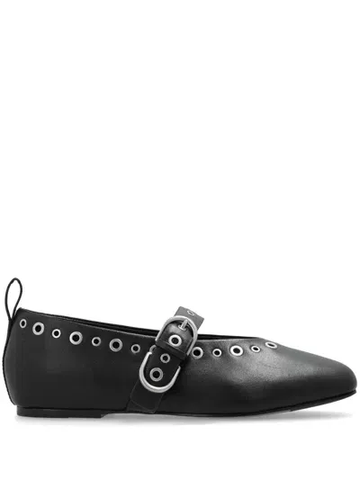 Rag & Bone Spire Ballerina Shoes In Black