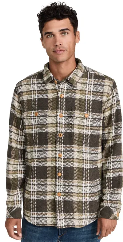 Rails Berkshire Plaid Shirt Grape Leaf Cedar