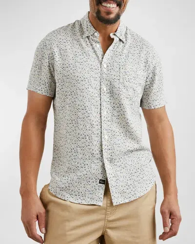 Rails Men's Carson Sport Shirt In Sp Blossom Parchment