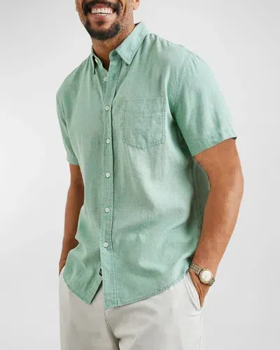 Rails Men's Paros Sport Shirt In Jade