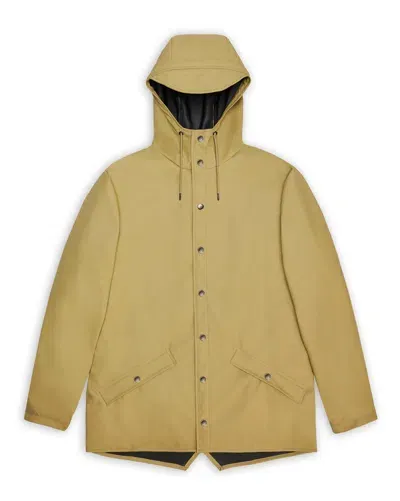 Rains Jacket Khaki In Gold