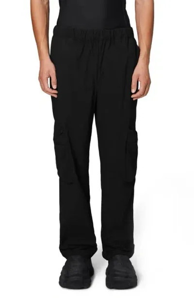 Rains Tomar Ripstop Pants In Black