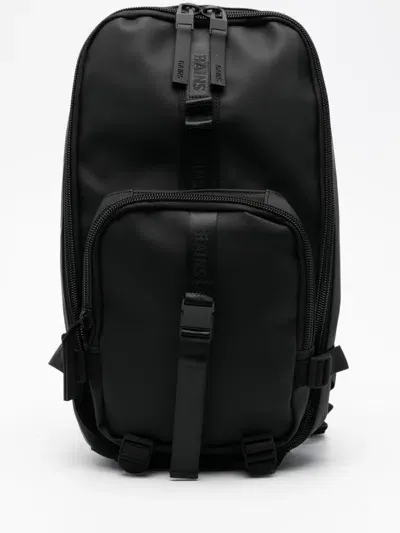 Rains Trail Rucksack Backpack In Black