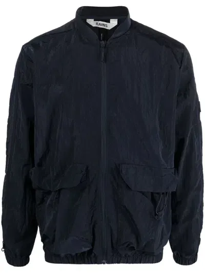 Rains Water-resistant Lightweight Jacket In Blue