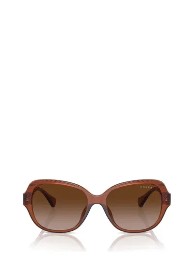 Ralph By Ralph Lauren Eyewear Butterfly Frame Sunglasses In Brown