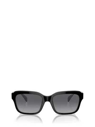 Ralph By Ralph Lauren Eyewear Rectangle Frame Sunglasses In Black