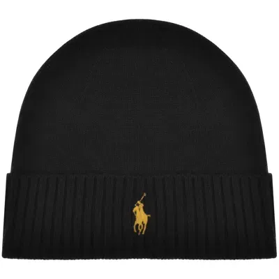 Ralph Lauren Beanie Hat Black