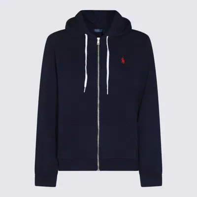 Ralph Lauren Blue Cotton Sweatshirt In Cruise Navy