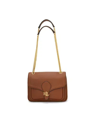 Ralph Lauren Bradley Sm Shoulder Bag Small In Lauren Tan