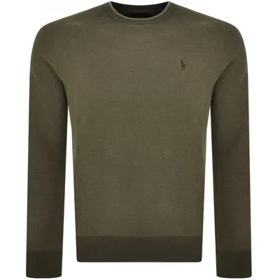 Ralph Lauren Crew Neck Knit Jumper Green