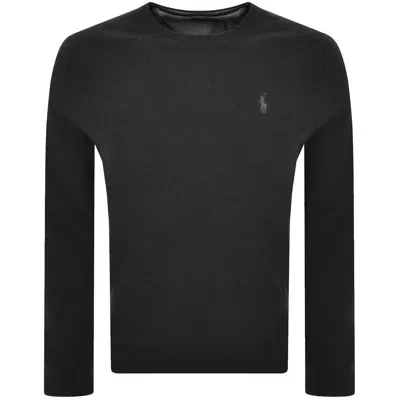 Ralph Lauren Crew Neck Knit Jumper Grey