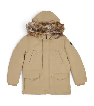 Ralph Lauren Kids' Down-filled Parka In Neutral