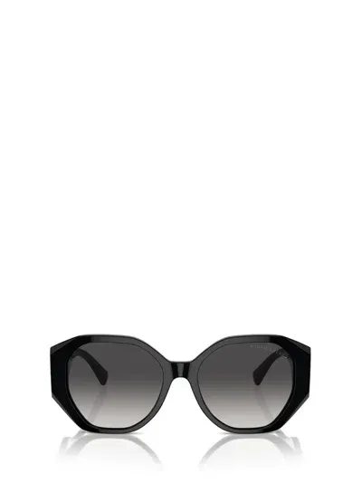 Ralph Lauren Eyewear The Juliette Geometric Sunglasses In Black