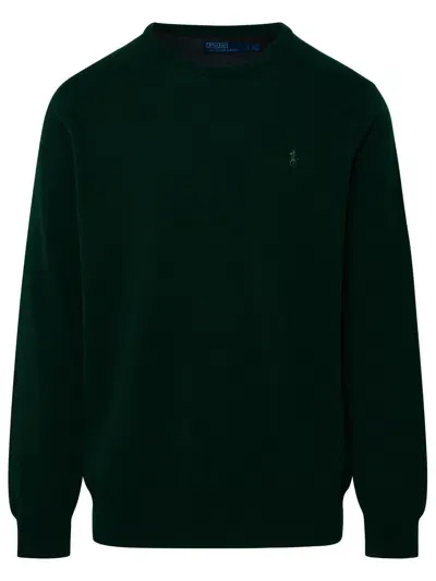 Ralph Lauren Green Wool Sweater