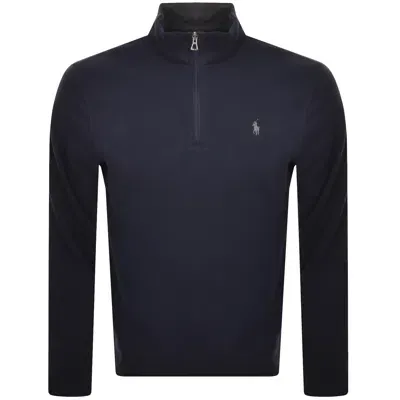 Ralph Lauren Half Zip Sweatshirt Navy