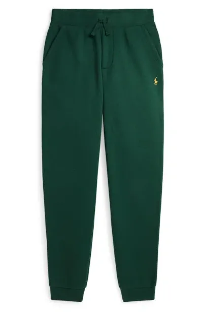 Ralph Lauren Polo  Kids' Fleece Sweatpants In College Green