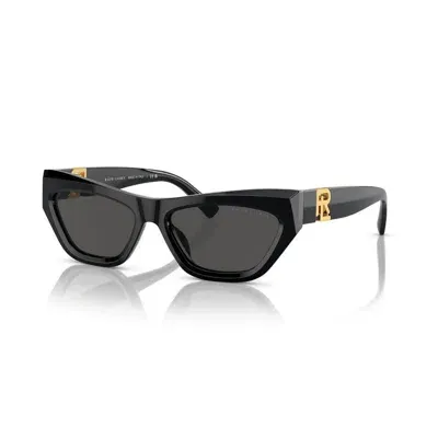 Ralph Lauren Ladies' Sunglasses  The Kiera Rl 8218u Gbby2 In Black