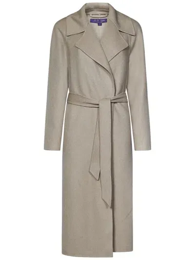 Ralph Lauren Leonarda Coat In Beige