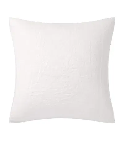 Ralph Lauren Linen Square Pillowcase In Ivory