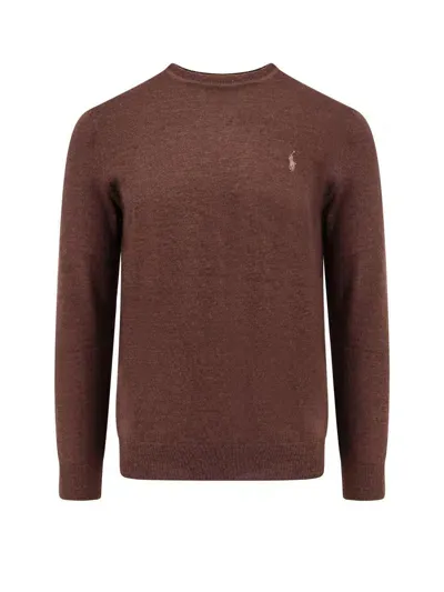 Ralph Lauren Sweaters Bordeaux In Cacao Brown Heather