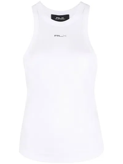 Ralph Lauren Tanktop Mit Racerback In White