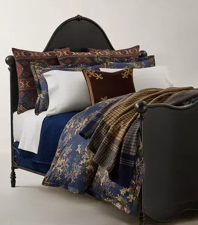 Ralph Lauren Ludlow Double Duvet Cover In Navy