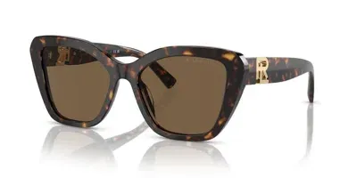 Ralph Lauren Mod. The Isabel Rl 8216u In Brown