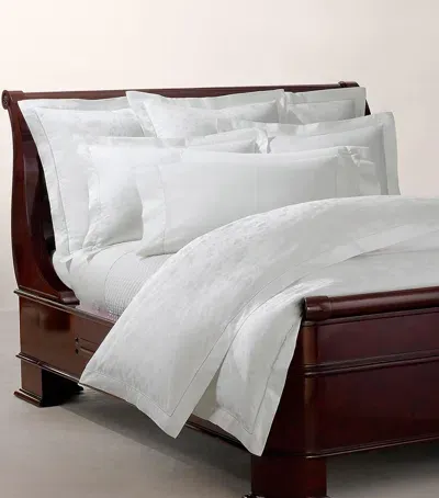 Ralph Lauren Organic Cotton Bethany Super King Duvet Cover In White