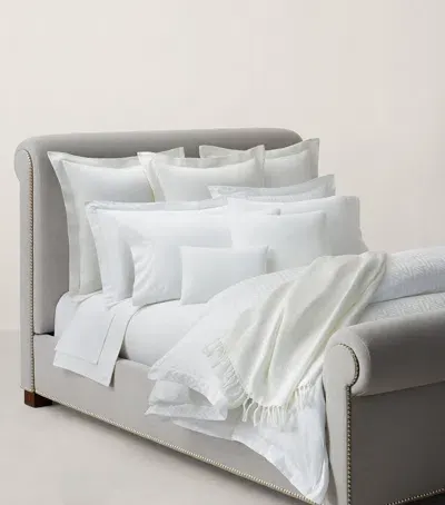 Ralph Lauren Penthouse Oxford Sham Pillowcase In White