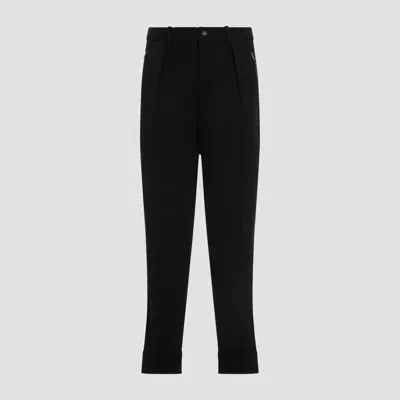 Ralph Lauren Pintuck Jogger Pants In Black