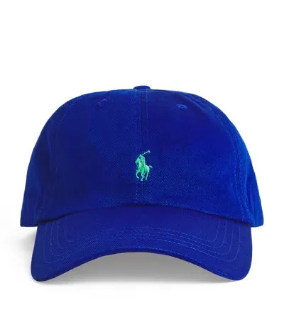 Ralph Lauren Kids' Polo Pony Baseball Cap In Purple