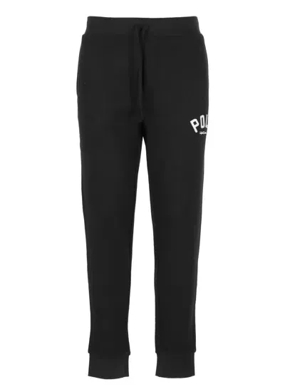 Ralph Lauren Pony Trousers In Black