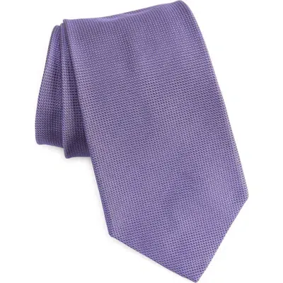 Ralph Lauren Purple Label Bond St. Solid Silk Tie