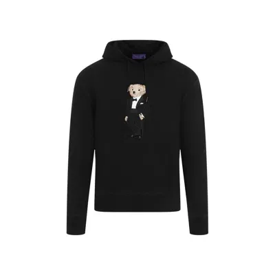 Ralph Lauren Purple Label Sweatshirt In Black