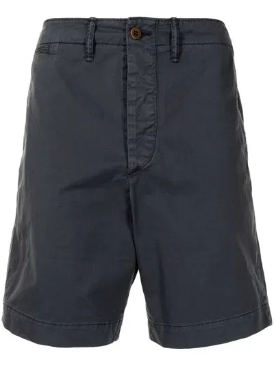 Ralph Lauren Rrl Knee-length Bermuda Shorts In Blue