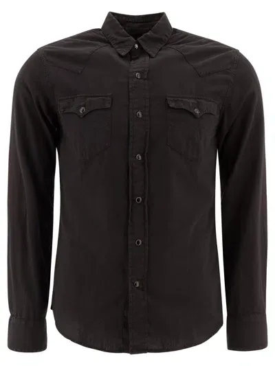 Ralph Lauren Rrl Shirts In Black