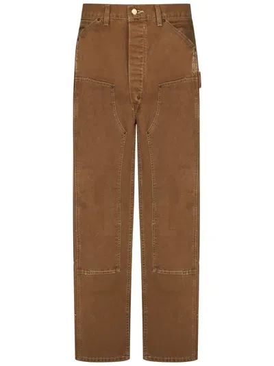 Ralph Lauren Rrl Trousers In Brown