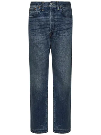 Ralph Lauren Straight Fit Hillsview Jeans In Blue