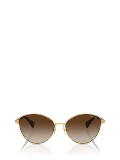 Ralph Lauren Sunglasses In Shiny Gold