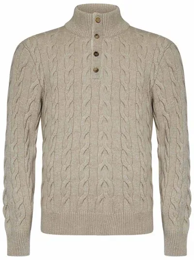 Ralph Lauren Sweater In Beige