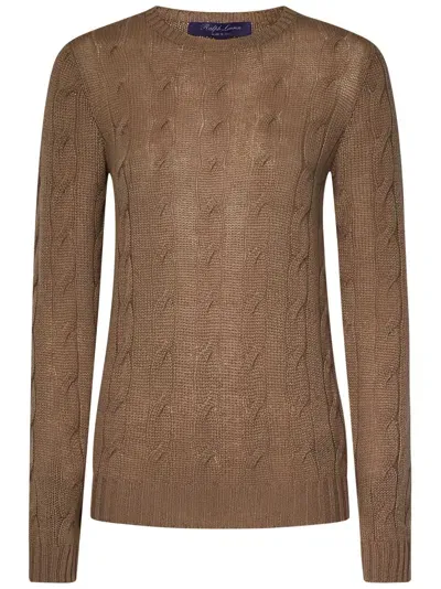 Ralph Lauren Sweater In Brown