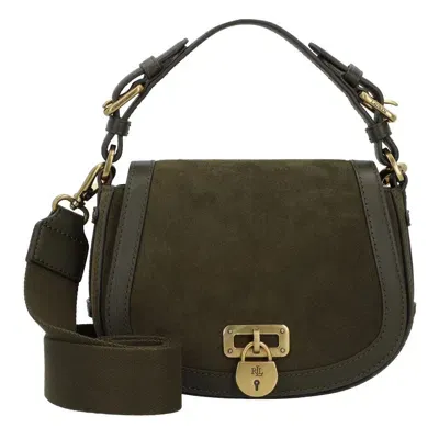 Ralph Lauren Tanner Crossbody Medium In Dark Olive