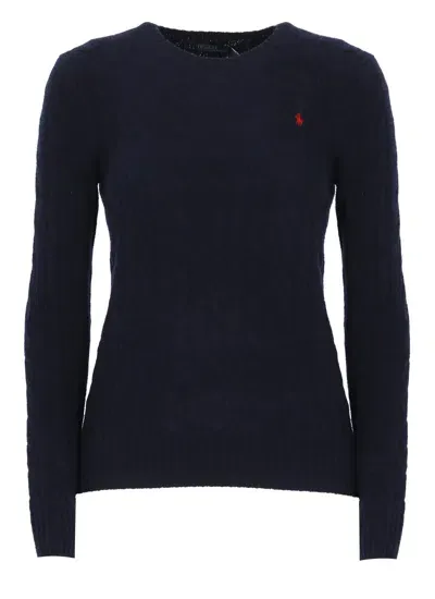 Ralph Lauren Wool Sweater In Blue