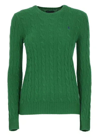 Ralph Lauren Wool Sweater In Green