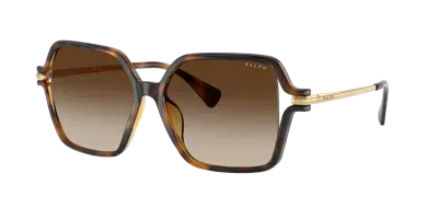 Ralph Woman Sunglass Ra5319u In Gradient Brown