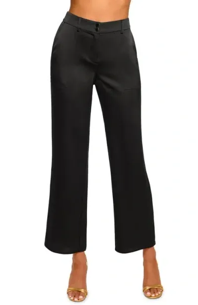 Ramy Brook Allena Pleated Pants In Black