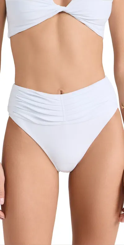 Ramy Brook Ivo Bikini Bottoms White