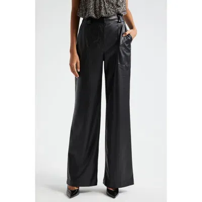 Ramy Brook Jace Faux Leather Pants In Black