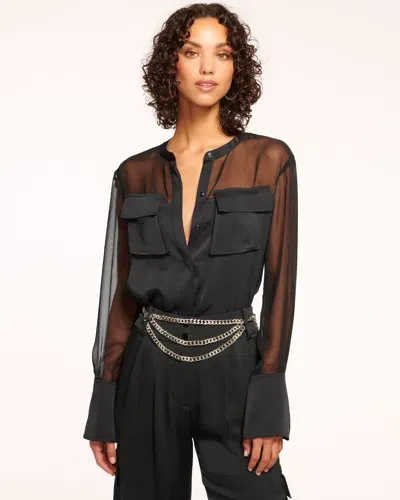 Ramy Brook Tiah Top In Black