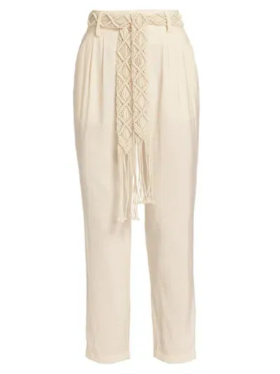 Ramy Brook Women's Marion Slim-fit Pants In Rattan